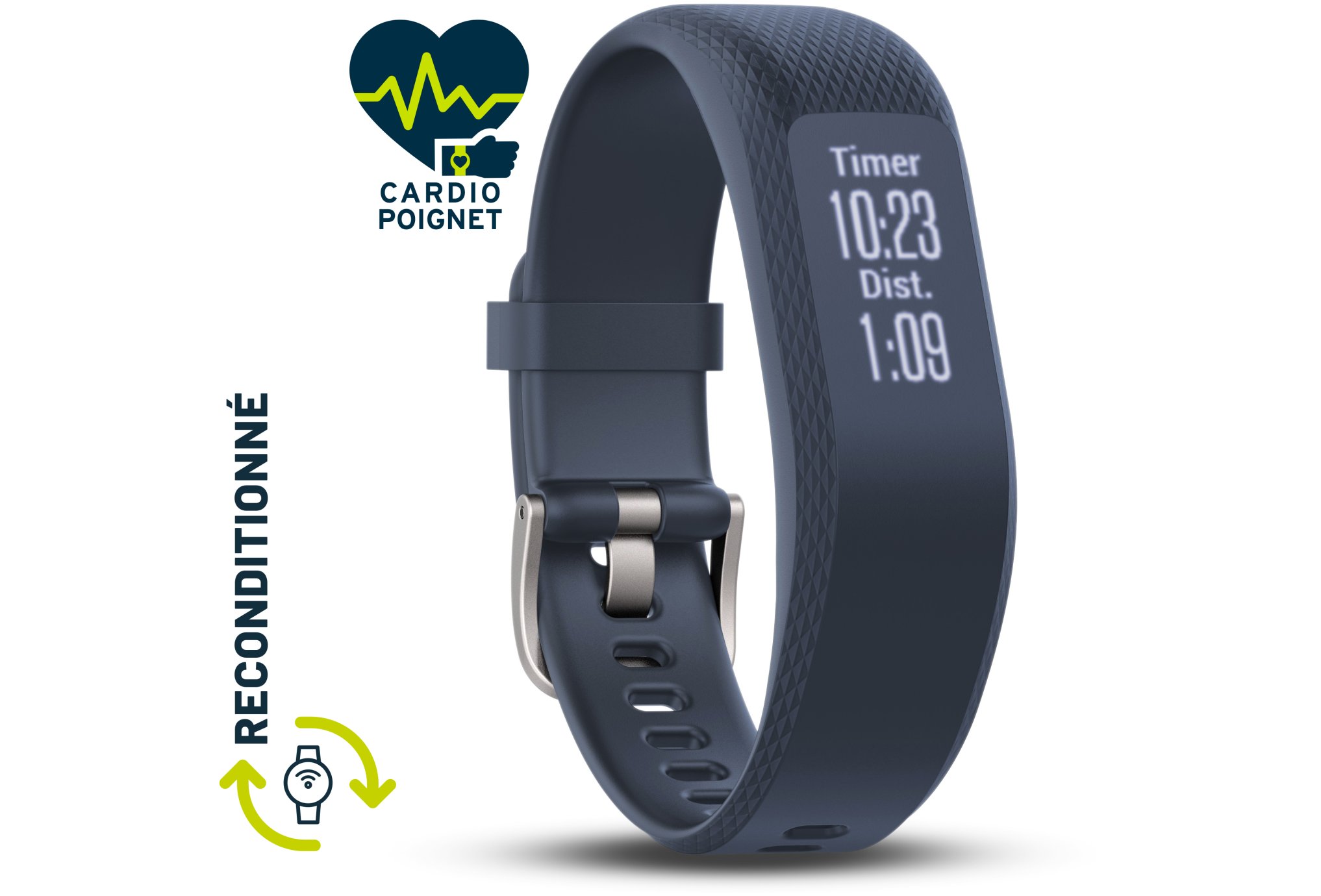 Garmin Vivosmart 3 -S/M - Reconditionné A+ Bracelets d'activité