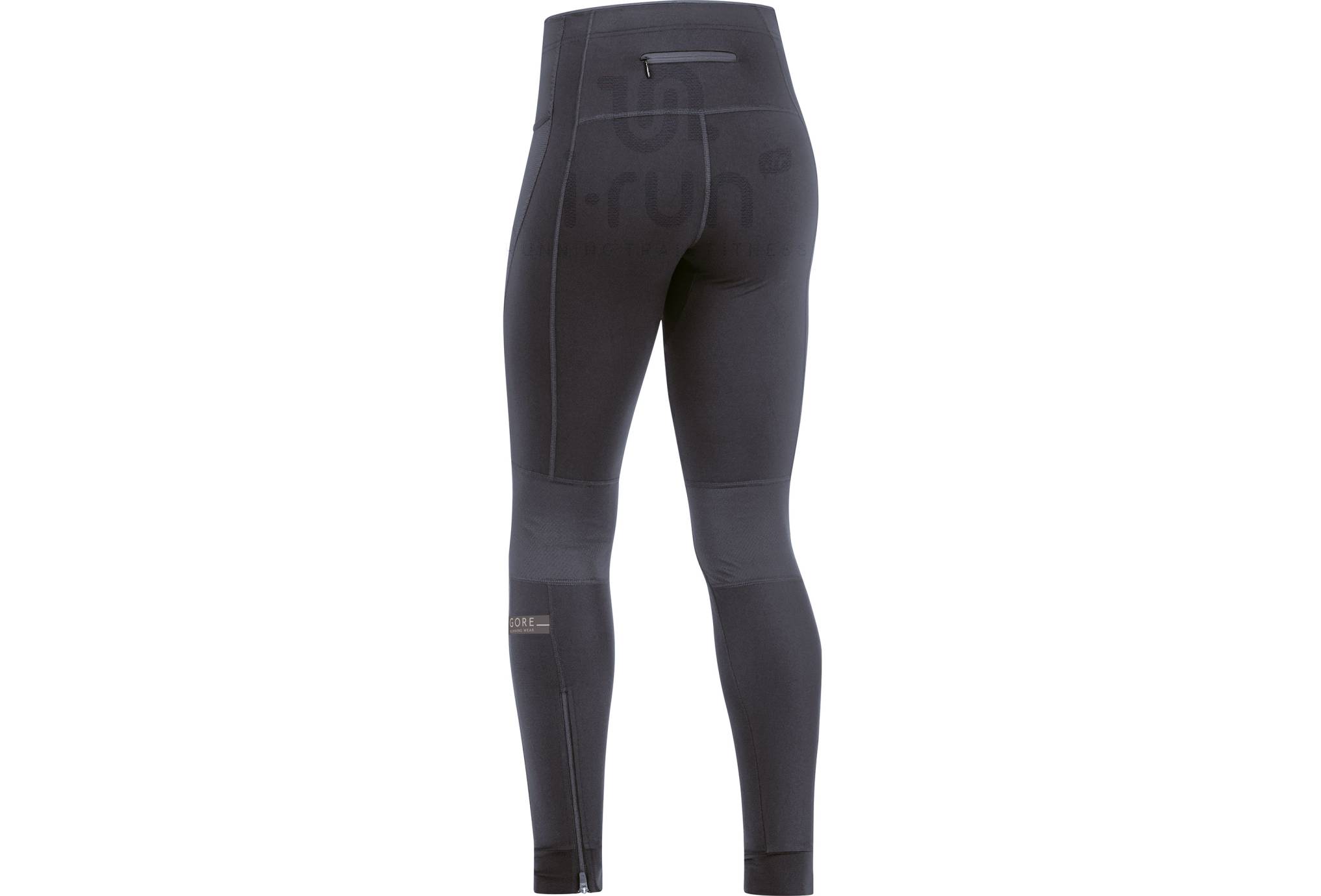 DAMEN SPORTHOSE LAUFTIGHTS TIGHTS 7/8 LANG ZEROWEIGHT SCHWARZ ODLO Gr. XS NEU