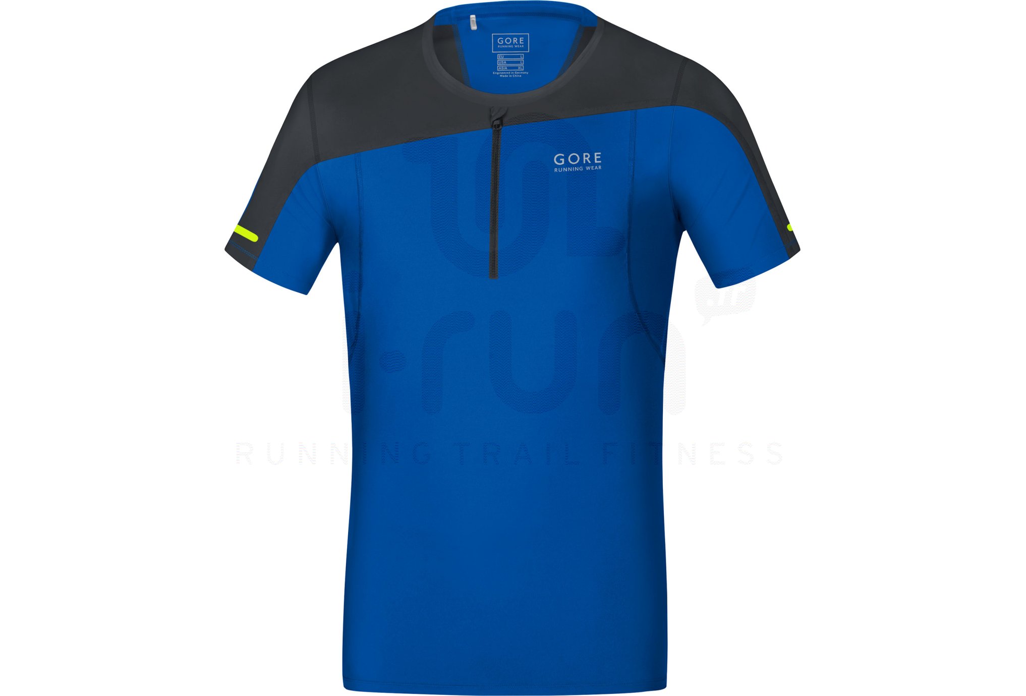 GORE WEAR Maglia Uomo Midlayer Con Zip 1/4, Traspirante, In Tessuto Riciclato, Per Running E Fresco - 3