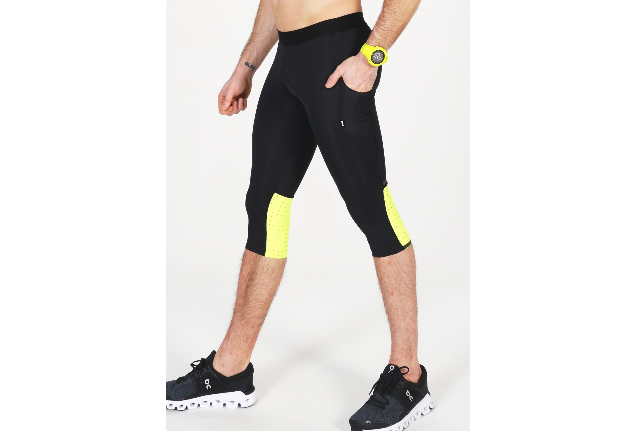 Collant de course Homme Impulse Running (Noir)