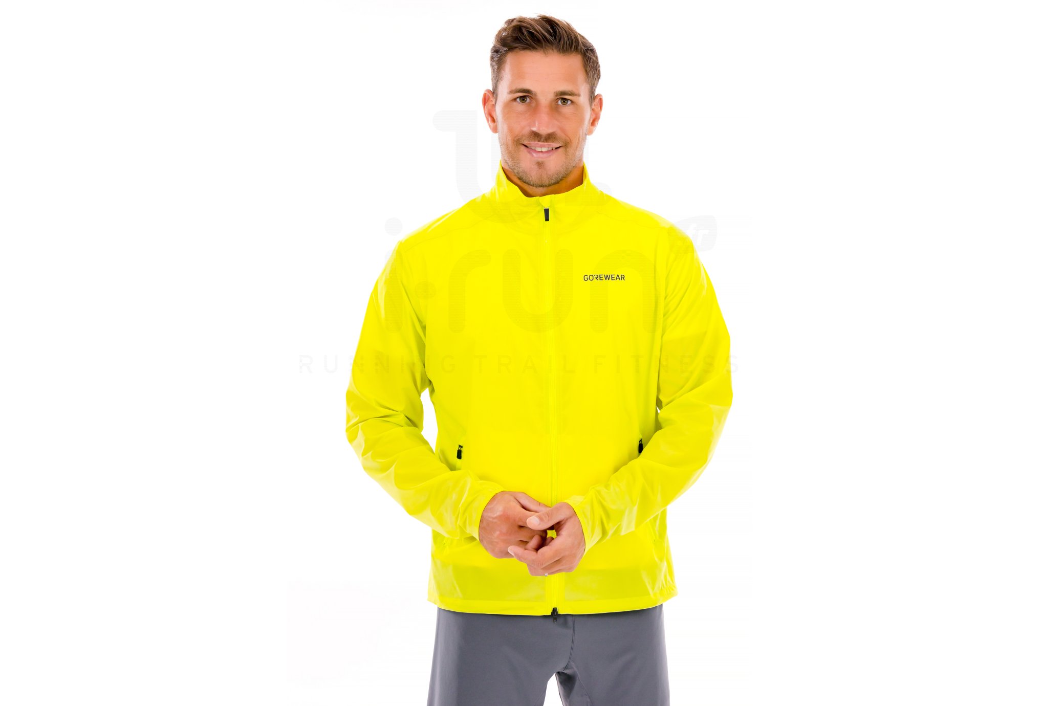 Veste de running Gore Drive Windstopper homme