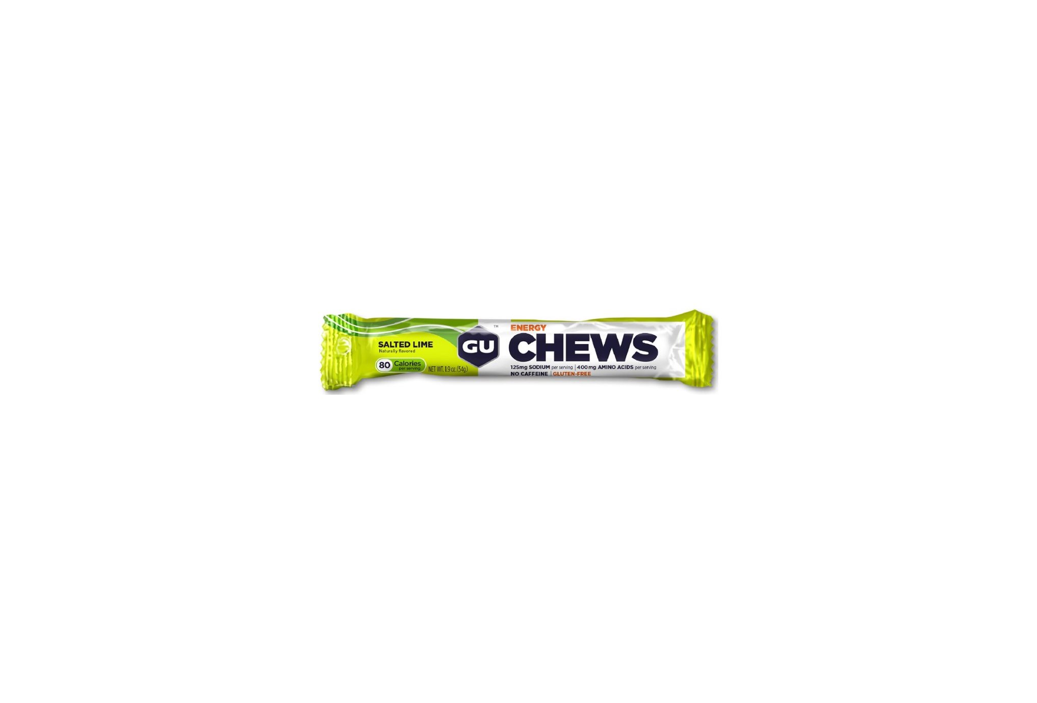 GU Gomme à mâcher Chews - Citron Salé Diététique Barres