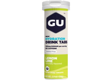 GU Tablettes Hydratations Drink - Citron vert