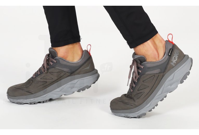 hoka challenger low tan