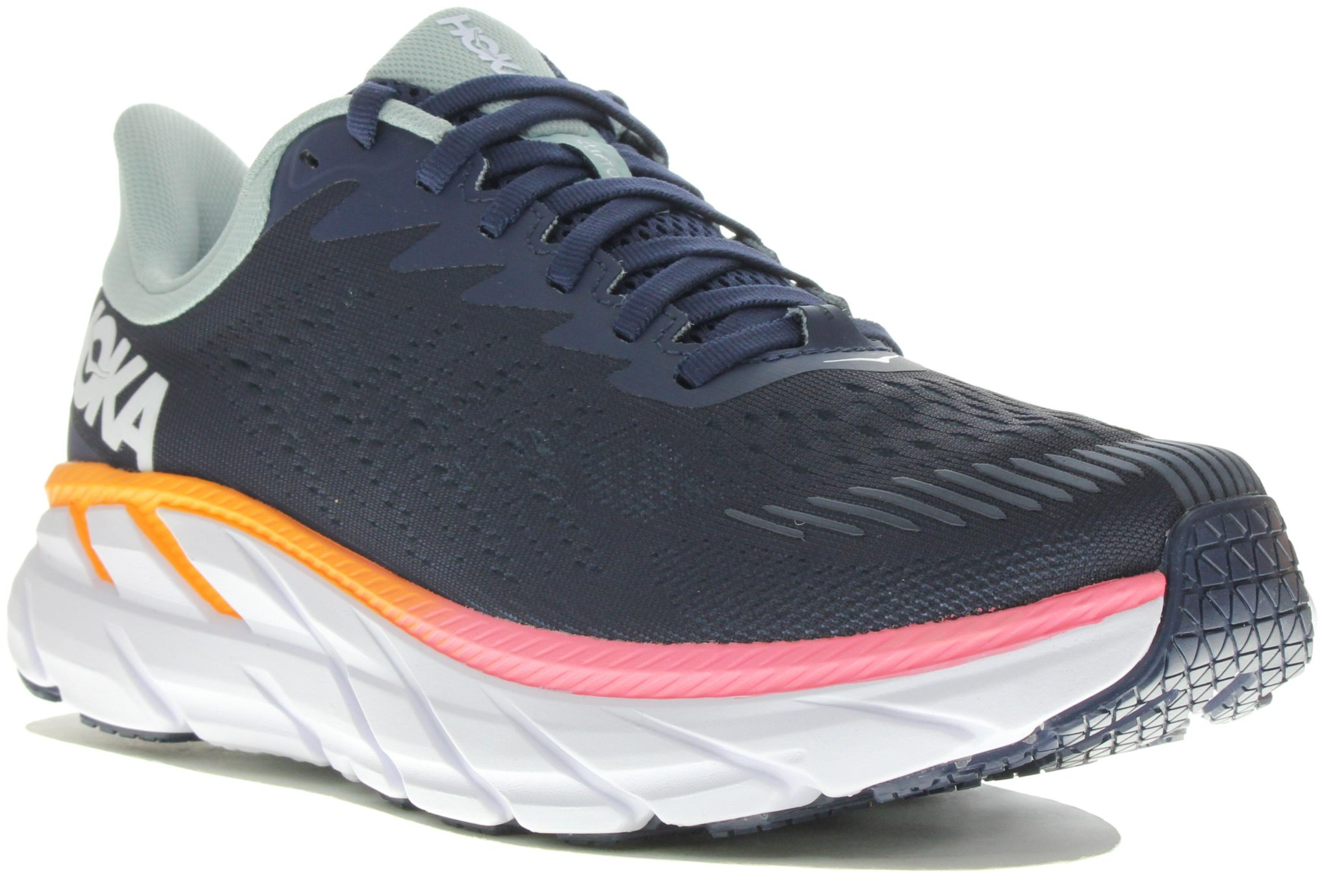 Hoka One One Clifton 7 Wide W Diététique Chaussures femme