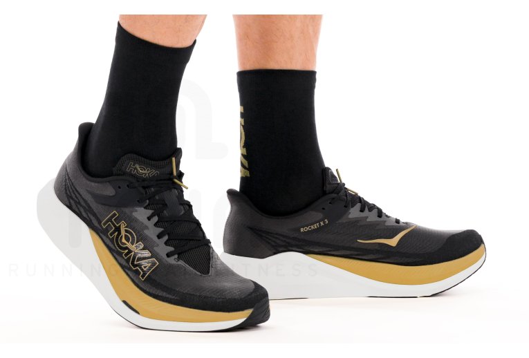 Hoka One One Rocket X 3 Herren Koshi Tan-Tan