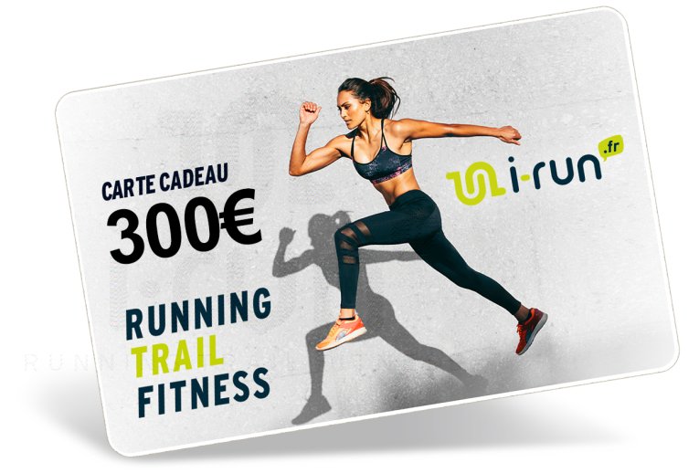 i-run.fr Carte Cadeau 300 Damen