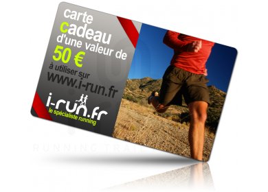 i-run.fr Carte Cadeau 50 