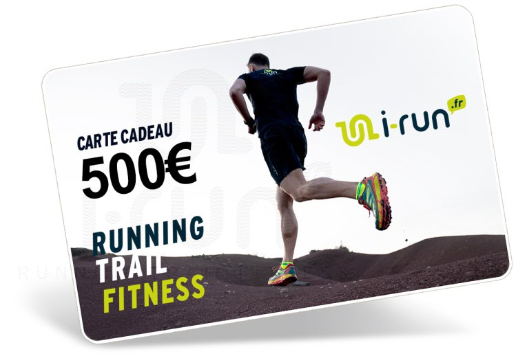 i-run.fr Carte Cadeau 500 Herren