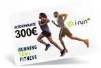 i-run.de Geschenkkarte 300 Euro
