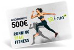 i-run.de Geschenkkarte 500 Euro für Damen