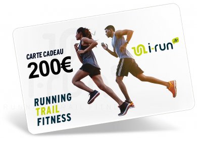i-run.fr Carte Cadeau 200