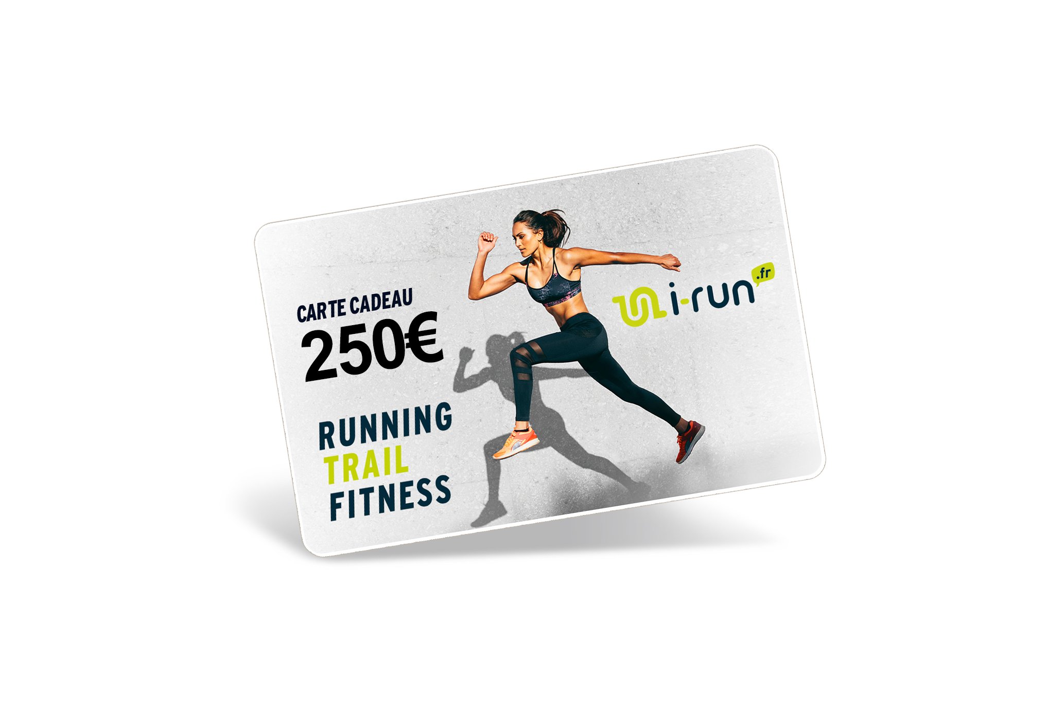 i-run.fr Carte Cadeau 250 W Cartes Cadeau