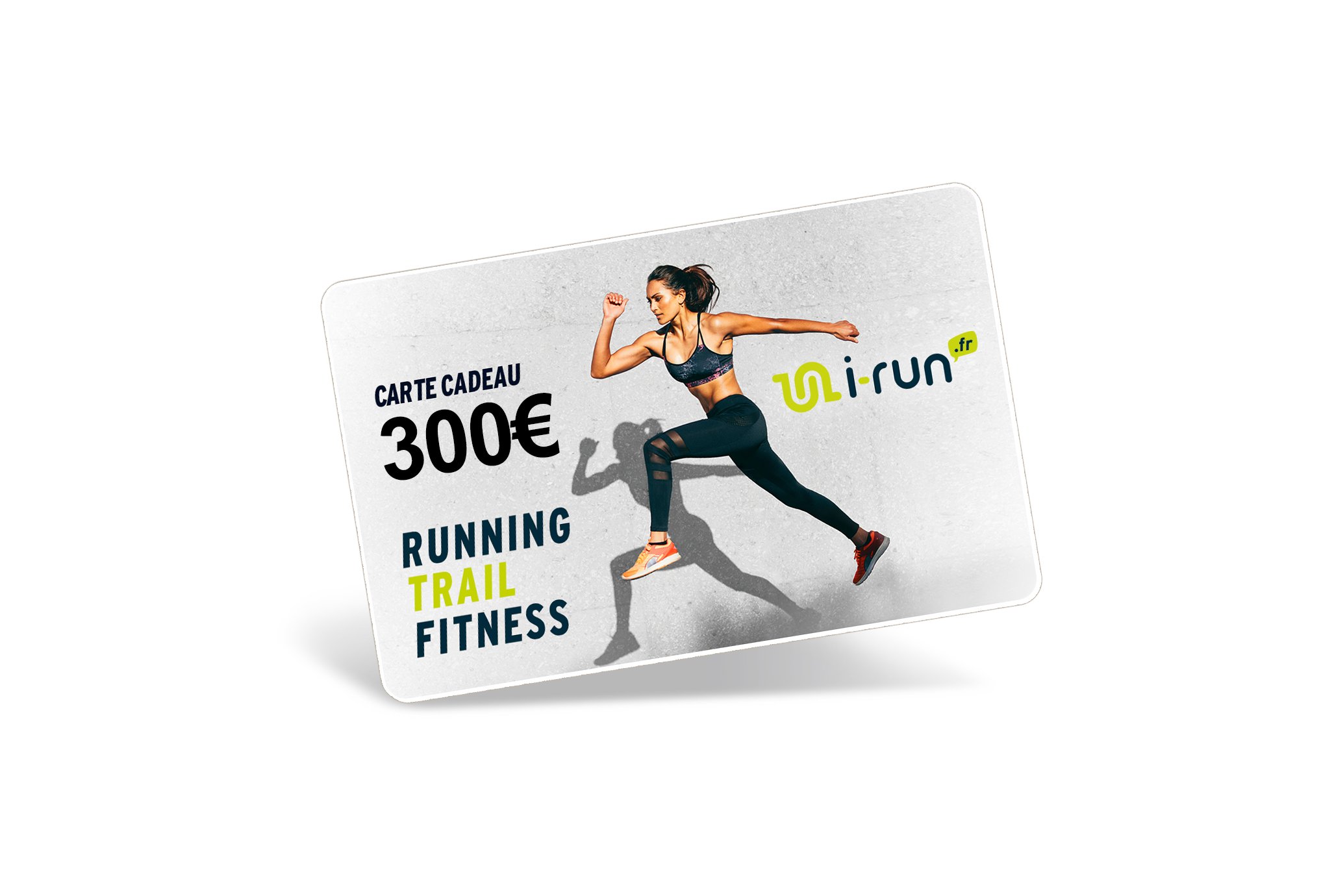 i-run.fr Carte Cadeau 300 W Cartes Cadeau