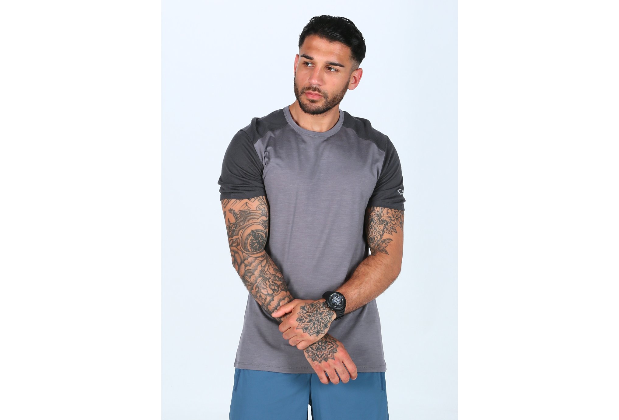 Icebreaker Amplify Low Crewe M Diététique Vêtements homme
