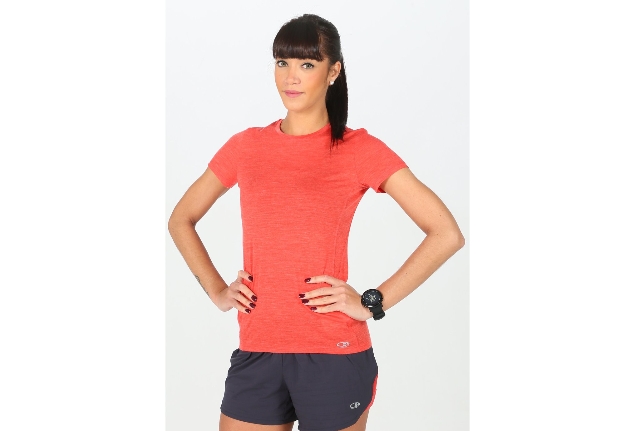 Icebreaker Amplify Low Crewe W Diététique Vêtements femme