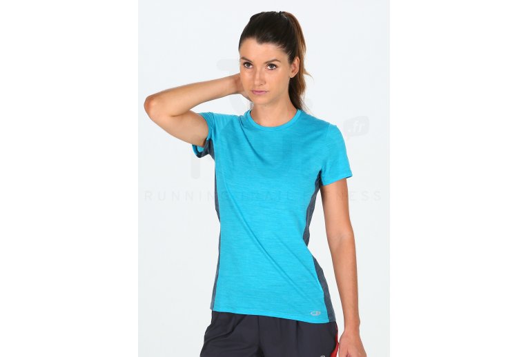 Icebreaker camiseta manga corta Amplify Low Crewe