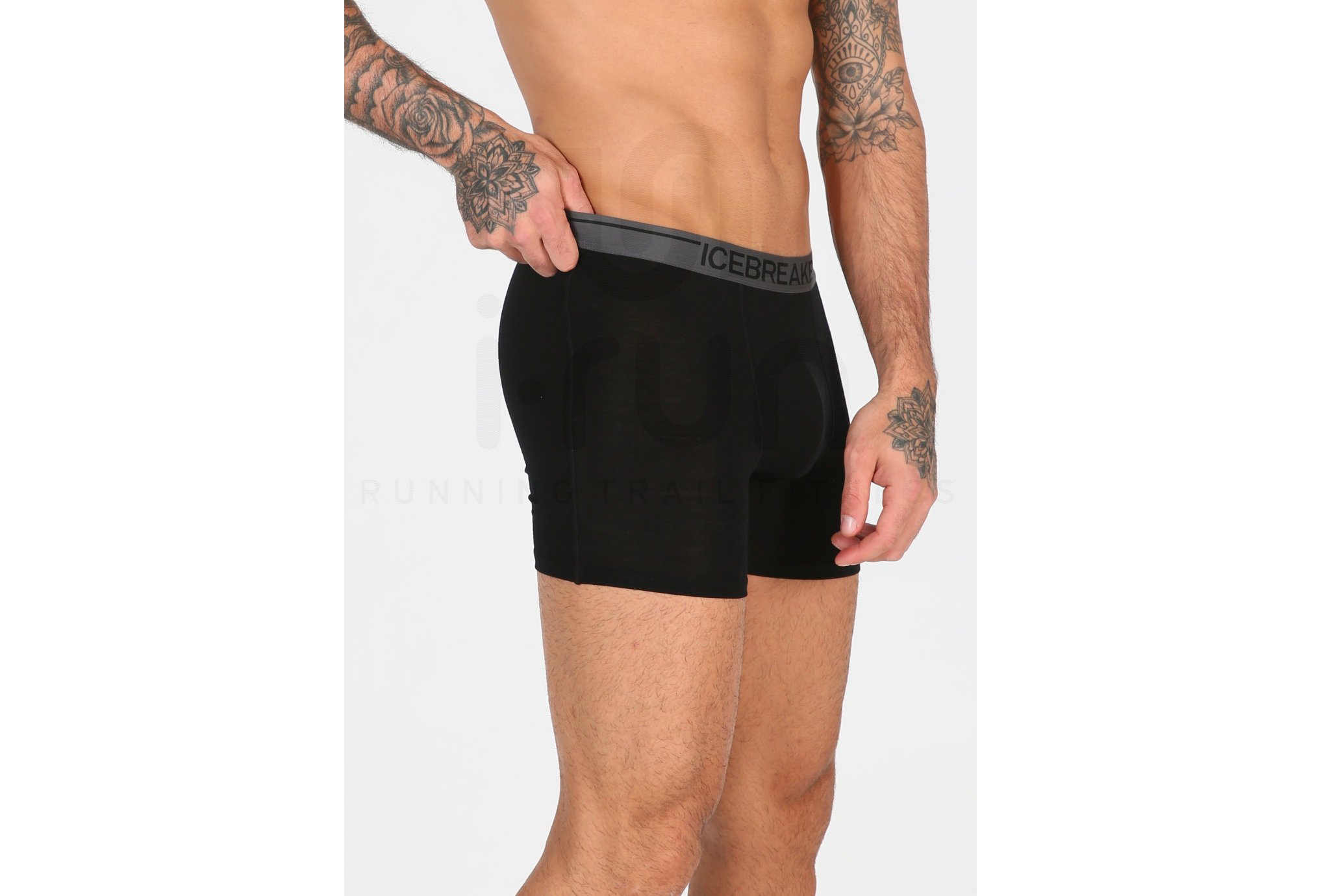 Icebreaker Calzoncillos - Plume Aop/fucsia Jaspeado