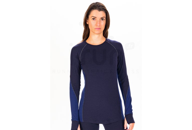 Icebreaker camiseta manga larga BodyfitZONE 260 Crewe