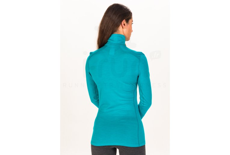 Icebreaker camiseta manga larga 200 0asis 1/2 zip