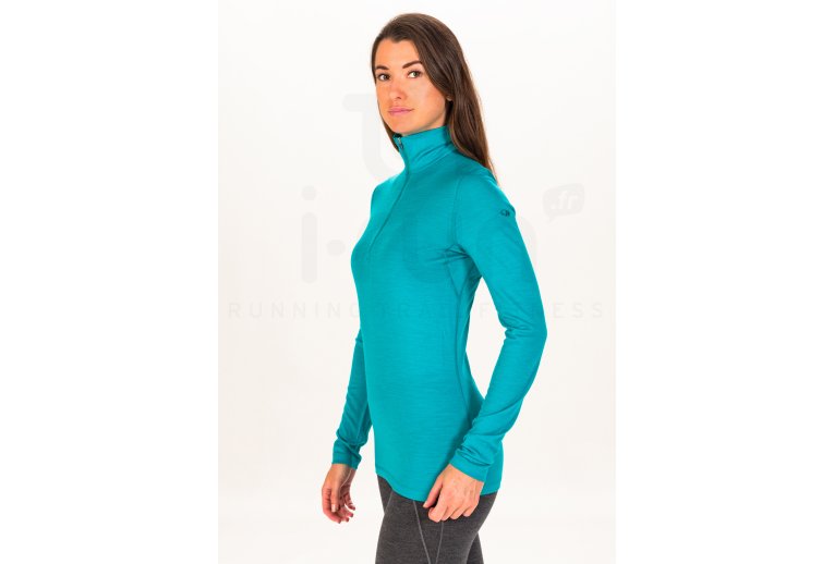 Icebreaker camiseta manga larga 200 0asis 1/2 zip