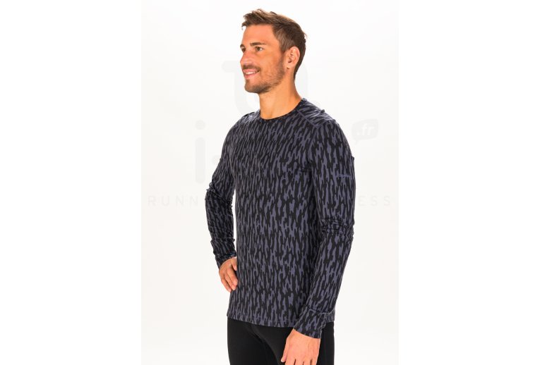 Icebreaker camiseta manga larga M�rinos 200 Oasis Glacial Flow