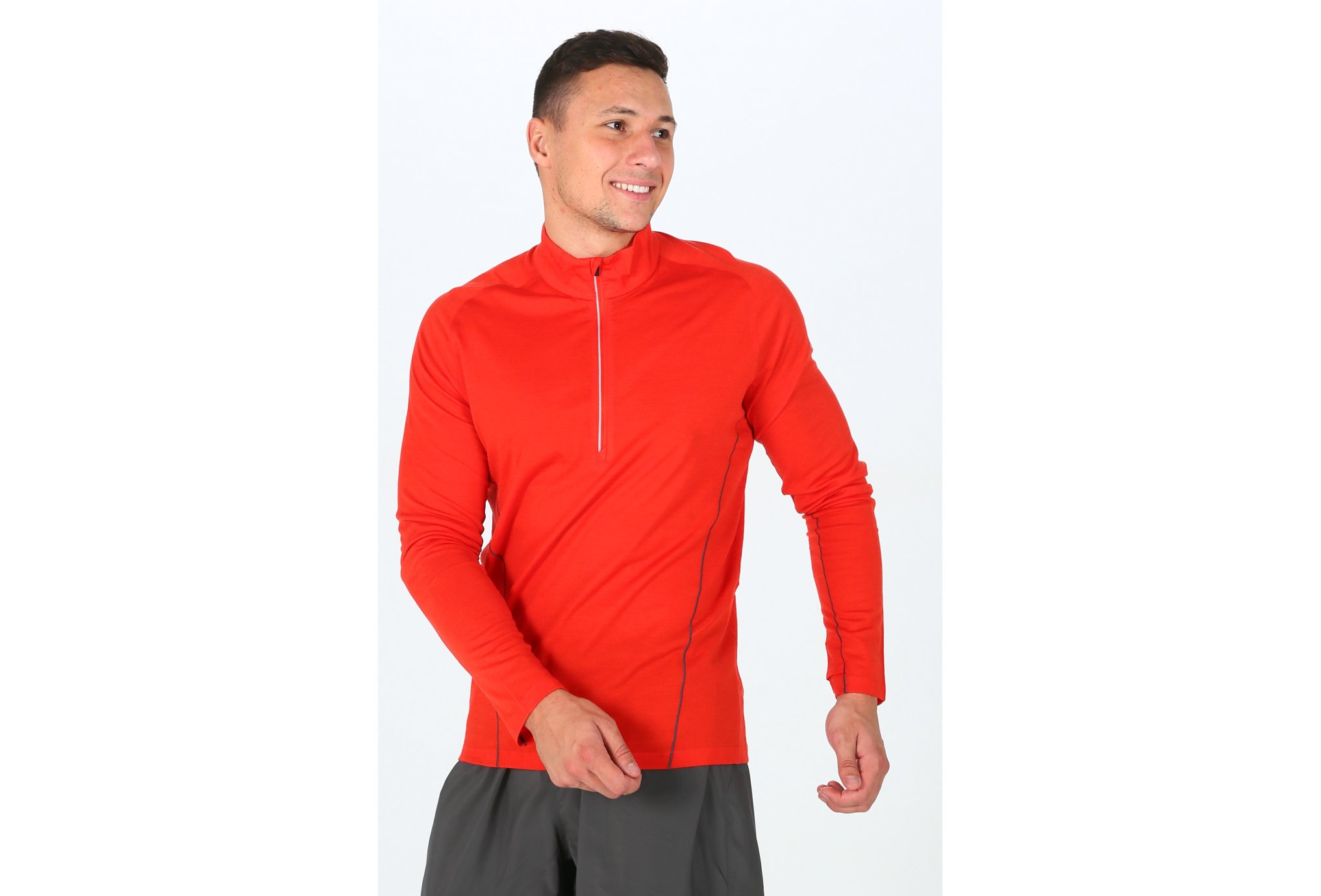 Icebreaker Strike Lite Half Zip M Diététique Vêtements homme