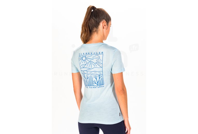 Icebreaker camiseta manga corta Tech Lite II Canopy Camper