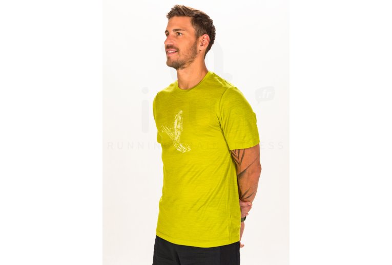 Icebreaker camiseta manga corta Tech Lite II Skiing Yeti