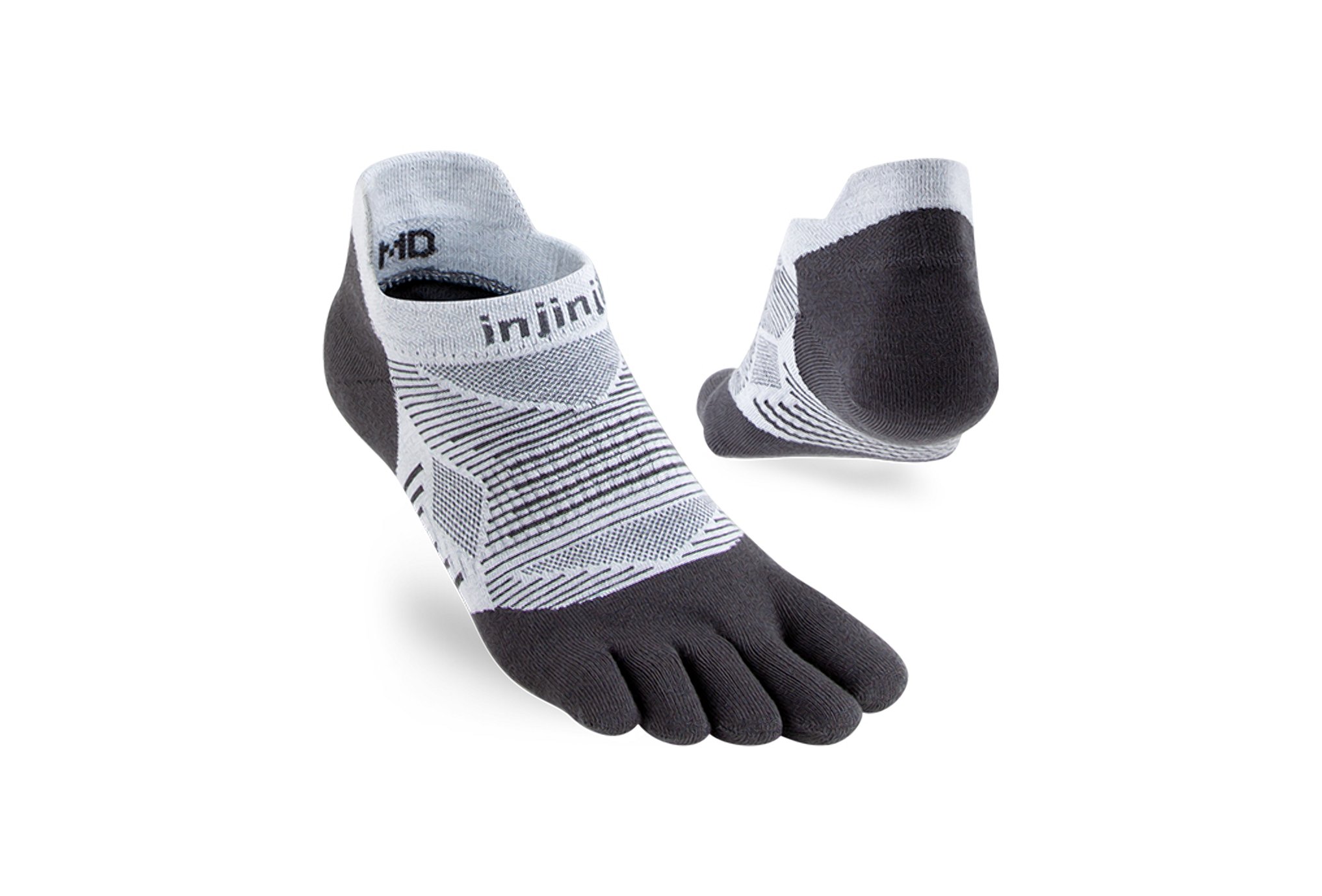 Injinji Run Original Weight No-Show Coolmax Chaussettes