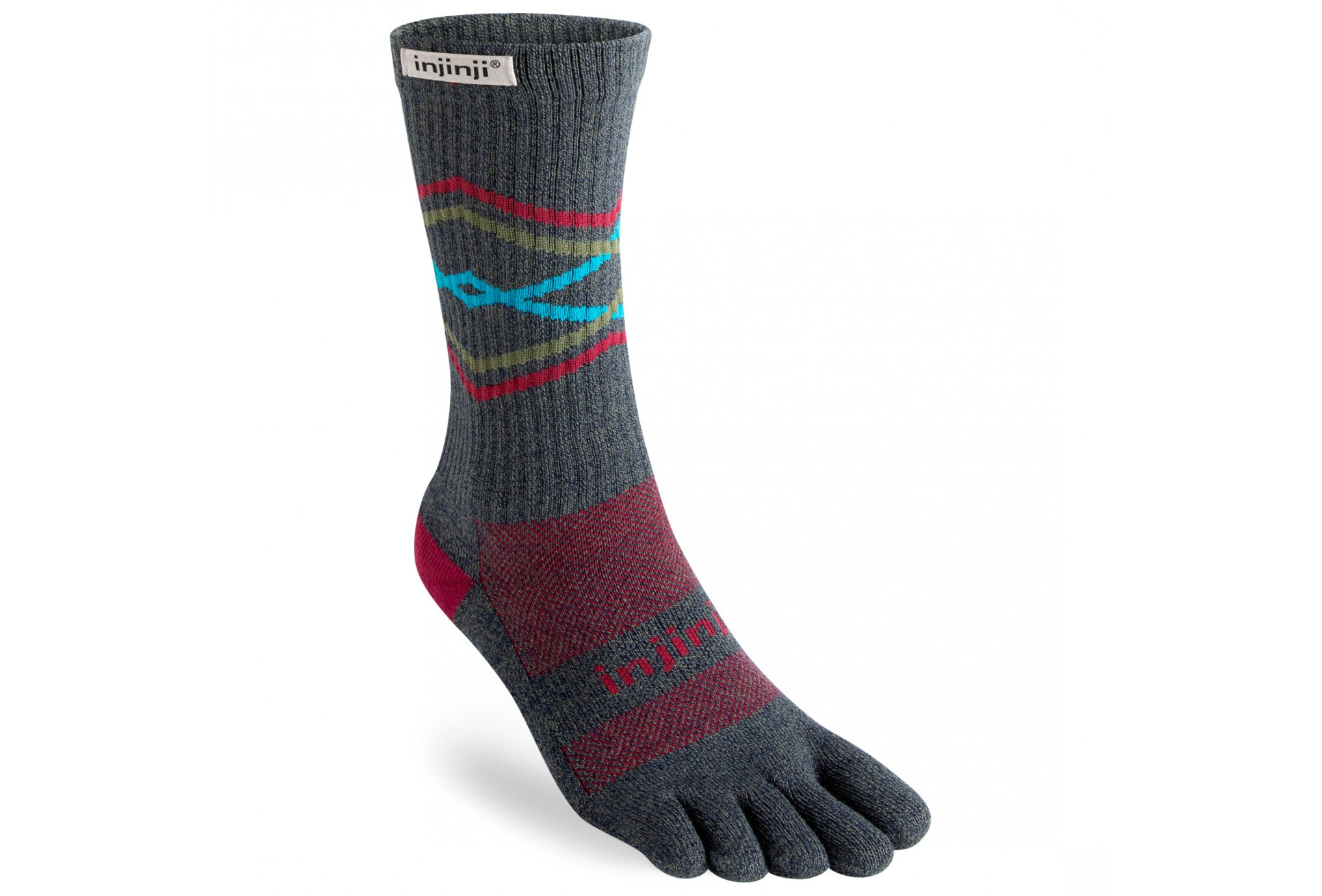 Injinji Trail Midweight Crew Coolmax Chaussettes