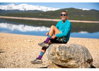 Injinji Trail Midweight Crew Coolmax Damen