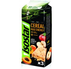 Isostar Barres Cereal Max Energy - Pomme/Abricot