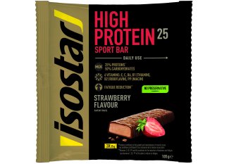 Isostar Barres High Protein 25 - Fraise 