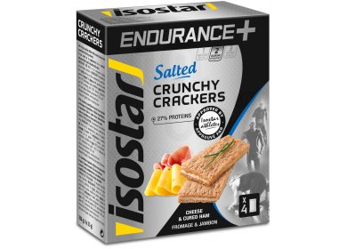 Isostar Crunchy Crackers Endurance+ - Jambon Fromage