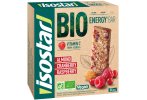 Isostar Energy Bar Bio - Amandes, cranberry et framboise