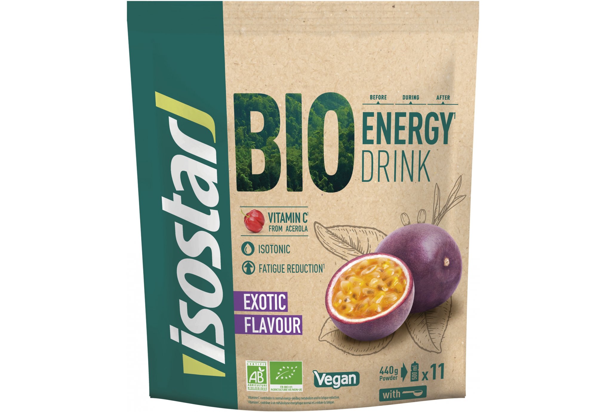Isostar Energy Drink Bio - Exotique Diététique Boissons