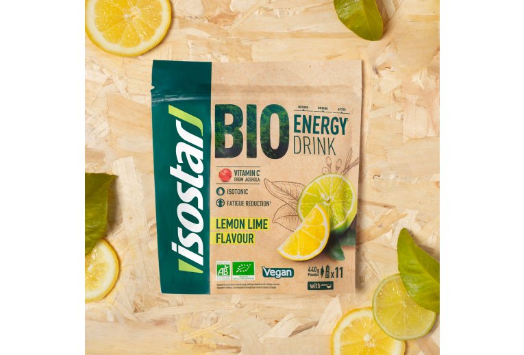 Isostar Energy Drink Bio - Citron et citron vert
