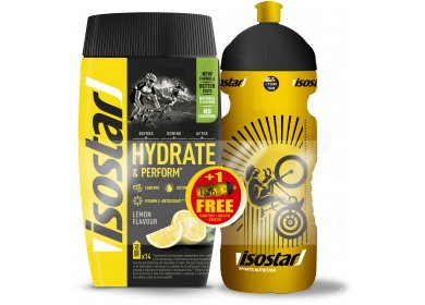 Isostar Hydrate & Perform + Gourde offerte - Citron 