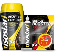 Isostar Lot Hydrate & Perform citron + Gel Energy - Cola