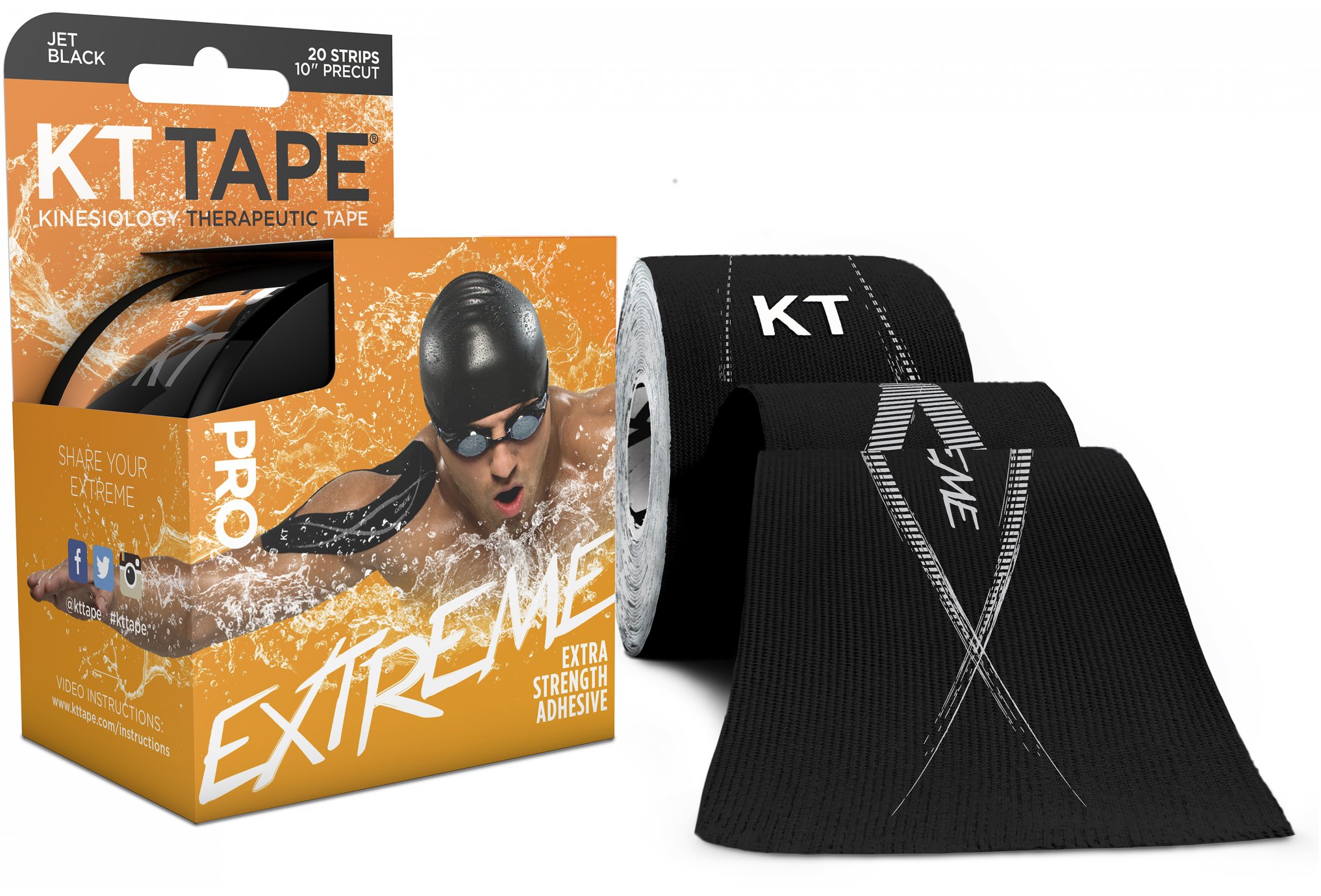 KT Tape Synthetic Pro Extreme pré-découpé Protection musculaire & articulaire