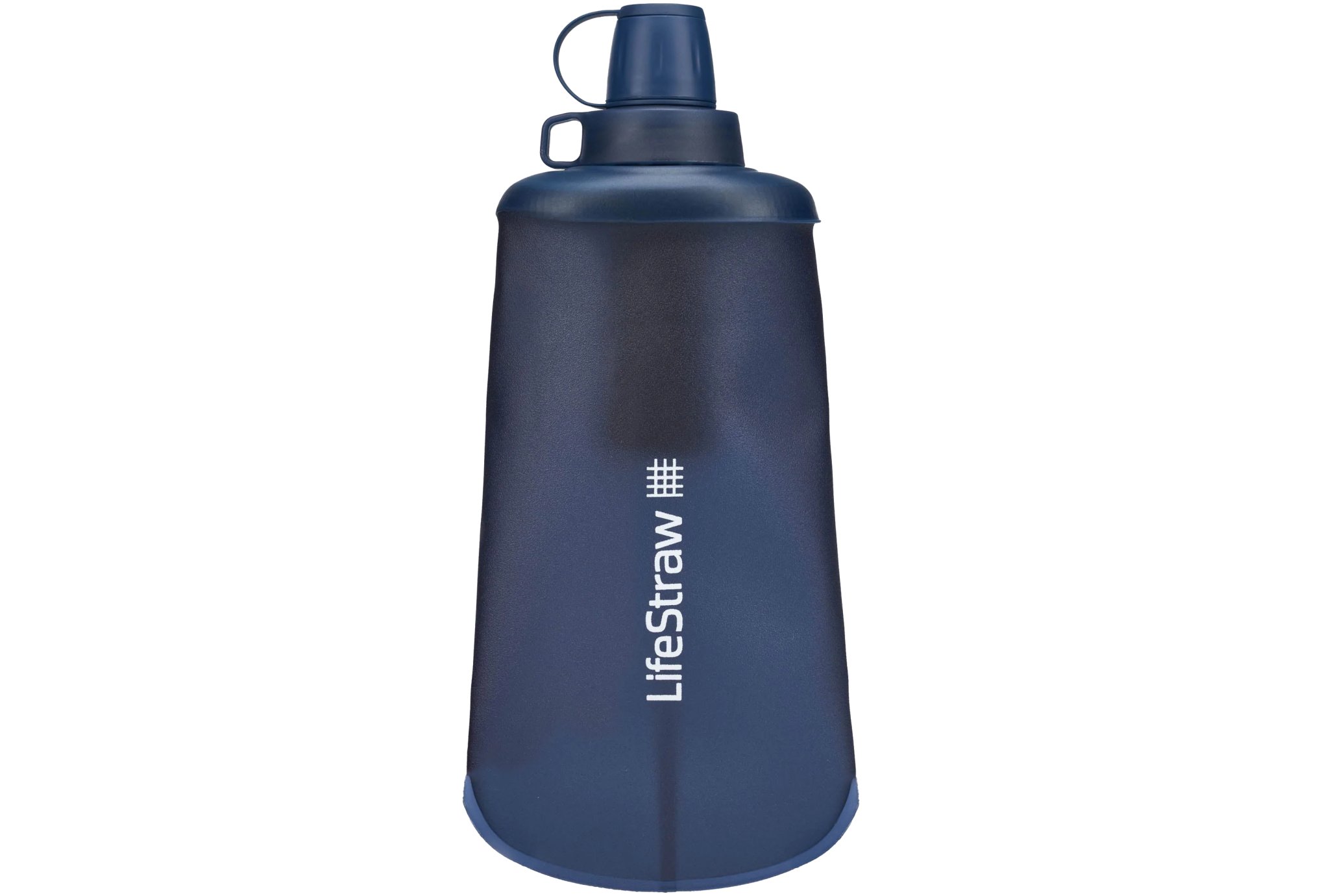 LifeStraw Go Series – Gourde filtrante sans BPA 650ml pour les voyages et l'usage quotidien. Élimine les bactéries, les parasites et les microplastiques. Améliore le Goût, Aegean Sea (bleu