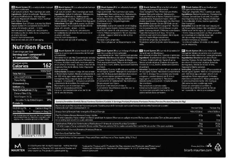 Maurten Sistema Bicarbonato 25