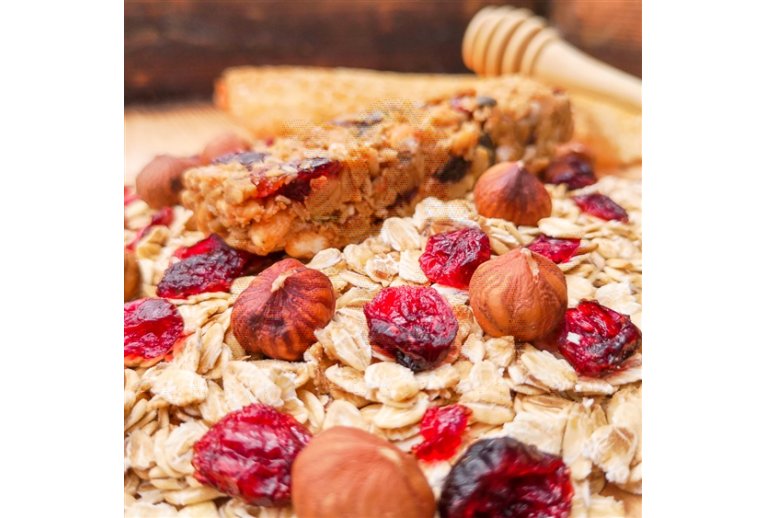 MelTonic Barra de cereais Bio - Cranberries e avels torradas