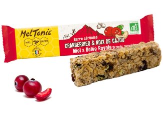 MelTonic Barre crales Bio - Cranberries et noisettes grilles