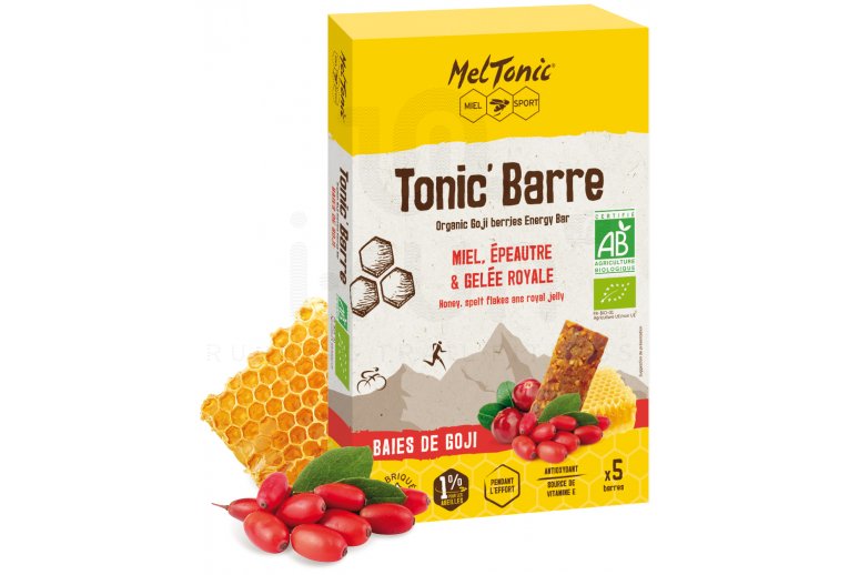 MelTonic Étui Tonic'Barre  - Baie de goji et miel Bio