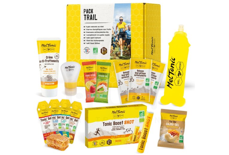 MelTonic Pack Trail - Boisson nergtique Antioxydante saveur citron