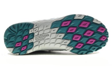 Merrell Femme Sirène Edge Q2 Imperméable Chaussures De Marche Marron Vert Sports