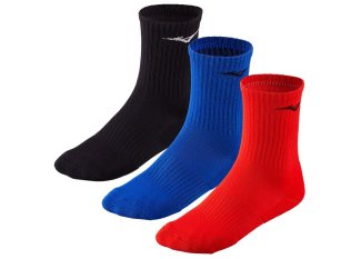 Mizuno pack de 3 pares de calcetines