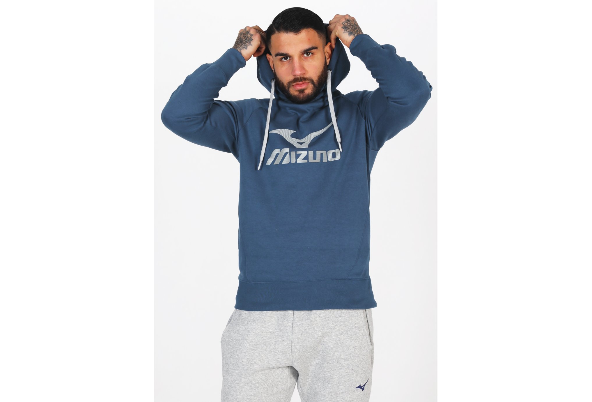 Mizuno Athletic Hoody M vêtement running homme